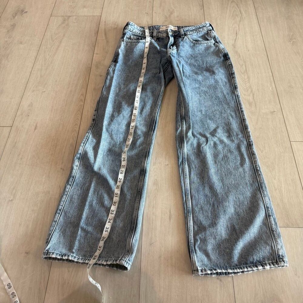 Hollister women’s low rise baggy jeans 00 - Picture 2 of 9